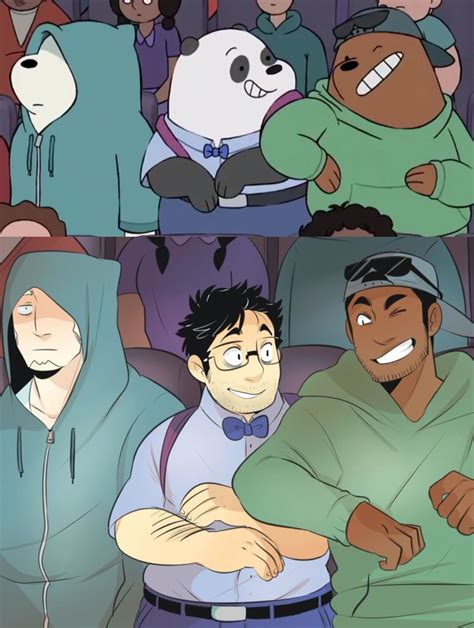 we bare bears human version